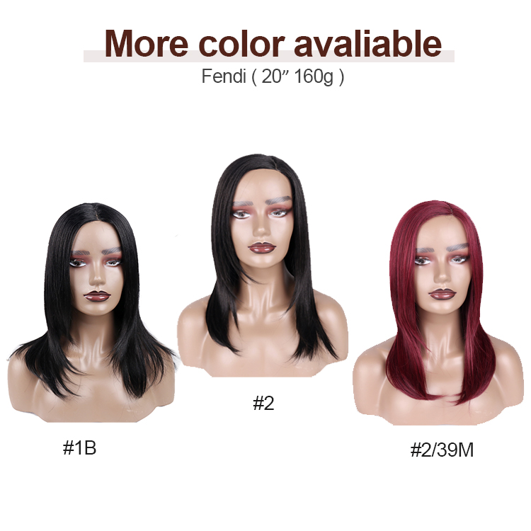 28 inch Kanekalon wig heat resistant blonde fiber ombre synthetic part lace front synthetic hair wigs for black women