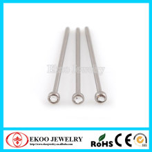 316L Surgical Steel Flat head Body Piercing Nose Pin