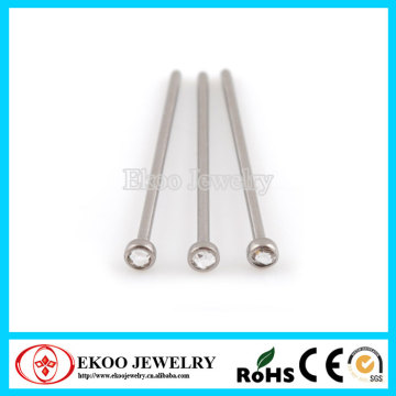 316L Surgical Steel Flat head Body Piercing Nose Pin