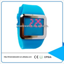 Silicone material digital LED watches water resistant feature digital watches for boys
