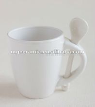 9oz coffee mug with spoon