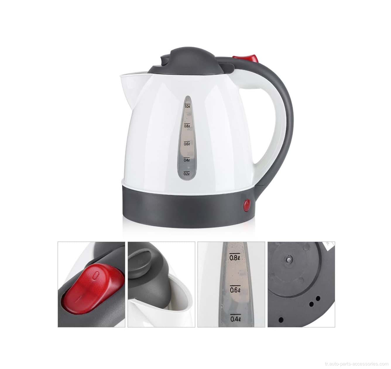 Araba Seyahat Kettle paslanmaz çelik araba elektrikli su ısıtıcısı