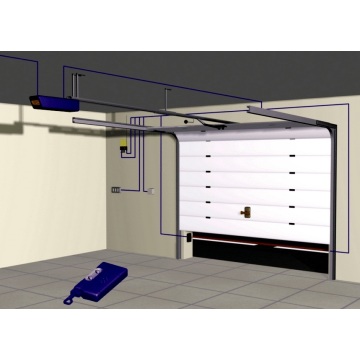 Aleación de aluminio que mejora la puerta de seguridad interior