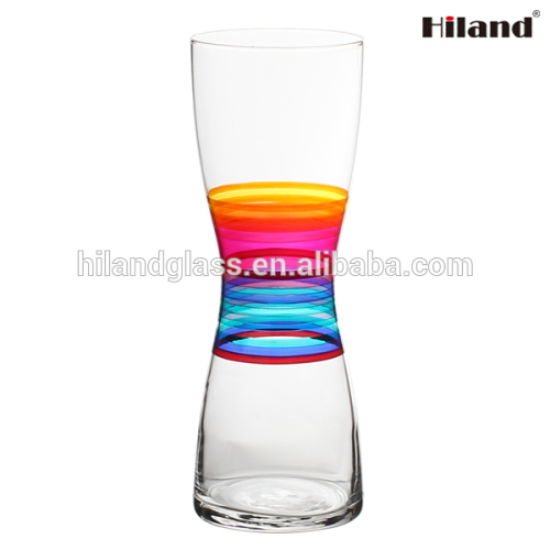 Promotional decorated glass carafe