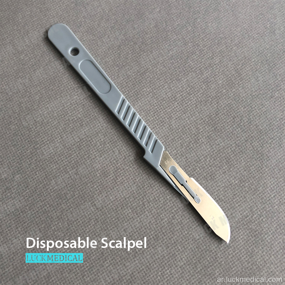 Scalpel مع سكاكين الحامل