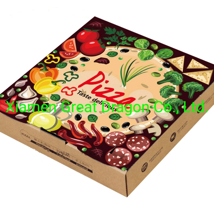 Lock-Corner Pizza Boxes for Stability and Durability (PIZZ-230404)