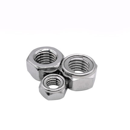 Fasteners All Metal Locknuts Hex Nëss