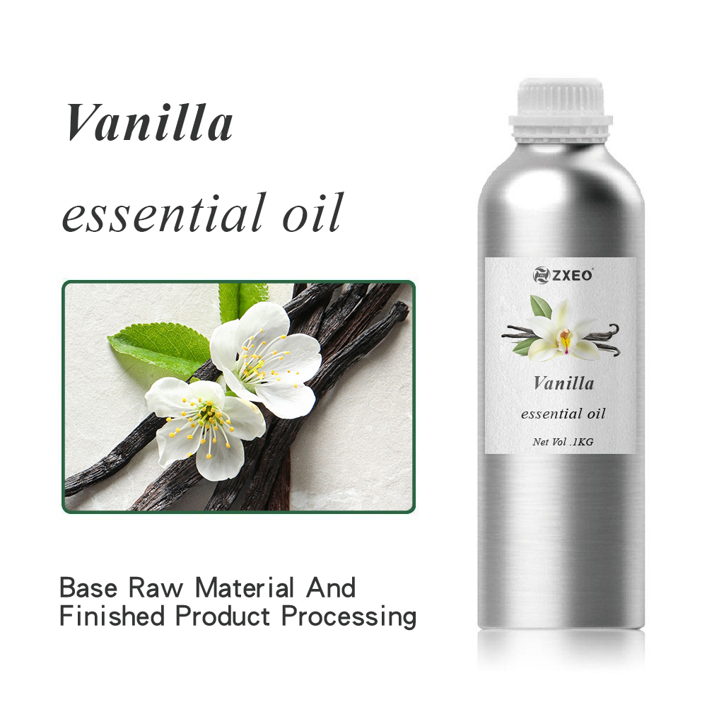 Minyak esensial vanilla alami murni untuk lilin vanilla wewangian minyak vanilla minyak lotion body shampo