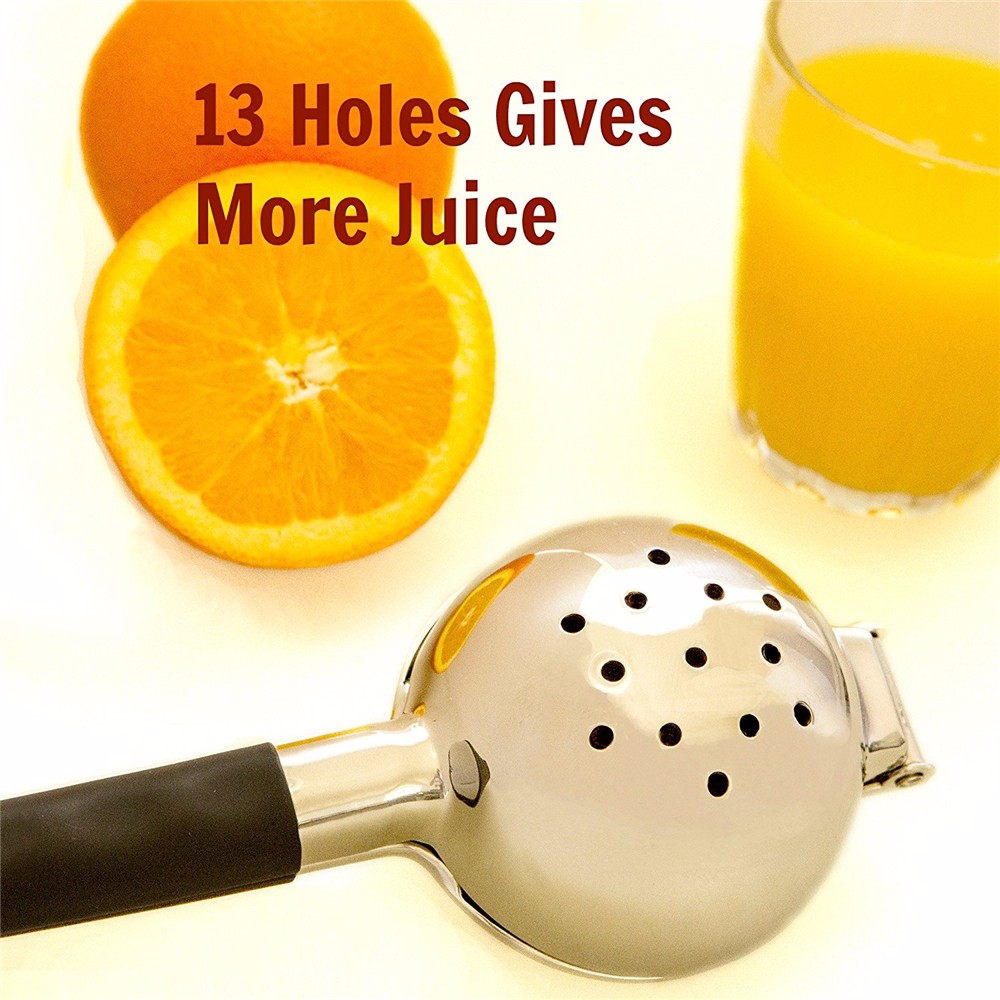 kitchen tools manual citrus juice squeezer stainless steel lemon squeezer