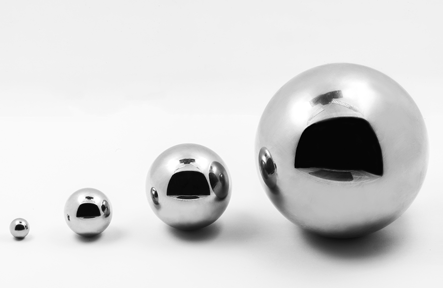 large stainless steel ball