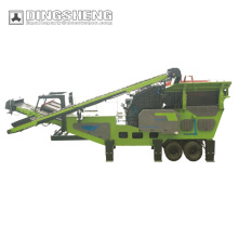 DMP Series Tyre Type Jaw Movable Crushing Station Factory Supplier