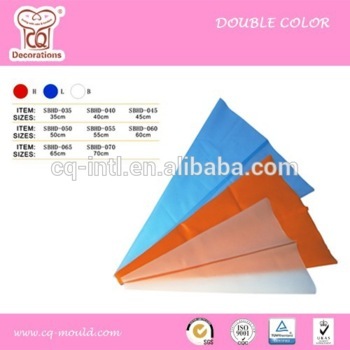 TPU double color icing bag,cupcake pastry bag