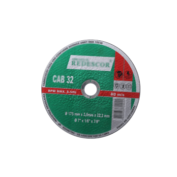 Disco de corte de resina duradero ideal para aplicaciones abrasivas