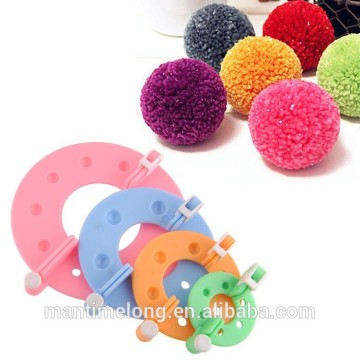 wool pompon device pompon maker weaving tools