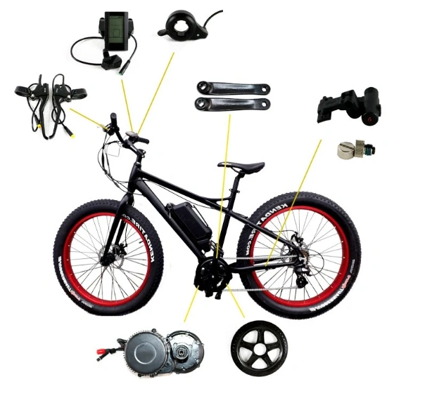 Electric Bike Conversion Kits Bafang TFT Display