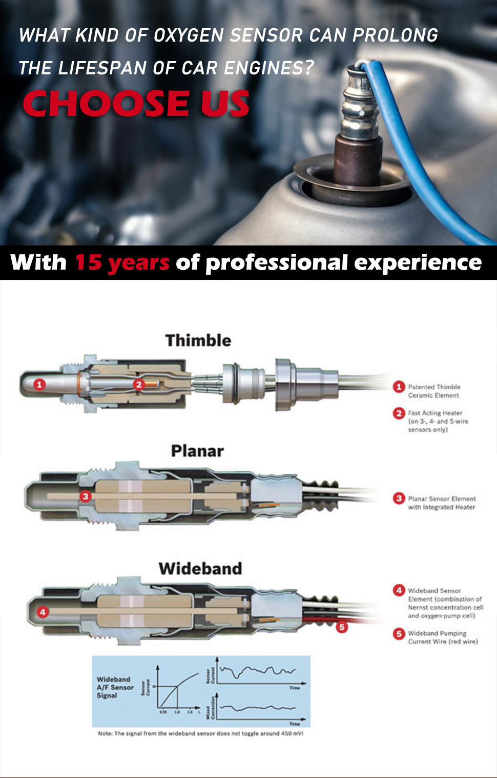 Sonda Lambda SENSOR DE OXIGENO for Toyota Matrix 894670E010 DOX0626