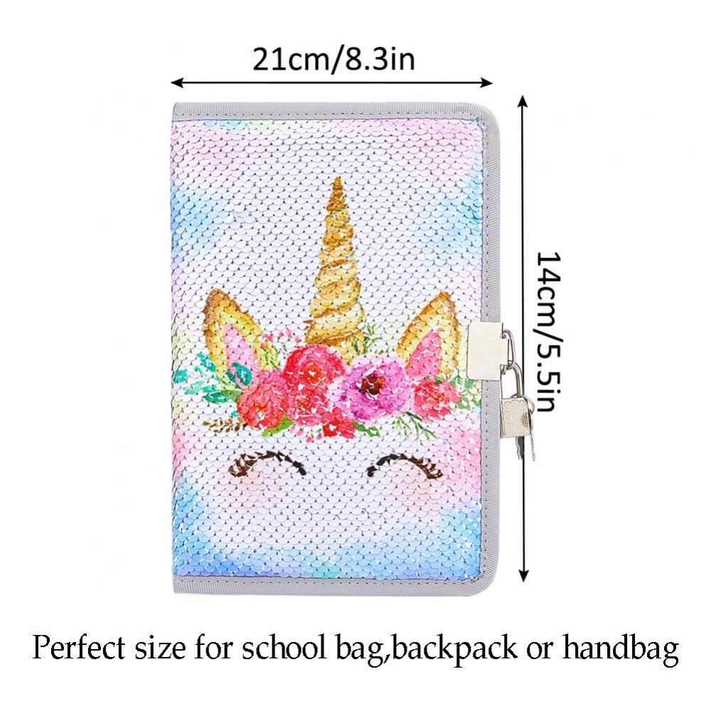 Sequin Unicorn Secret Diary 5 Sequin Unicorn Secret Diary 5