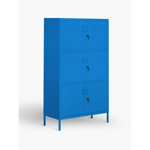 Utility Blue Metal Storage Cabinets