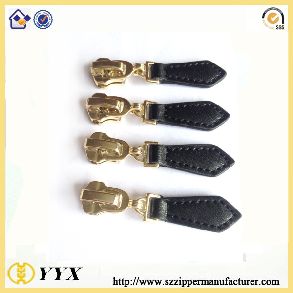 Zipper Pull Leather