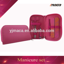 Professional manicure set in fashion case