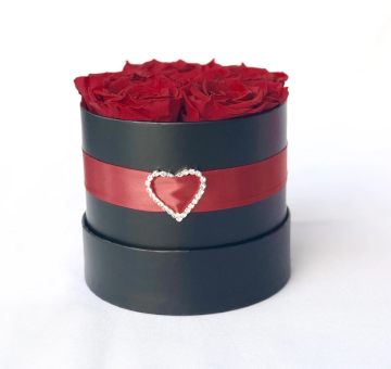Round Gift Flower Box Single Mini Flower Cylinder