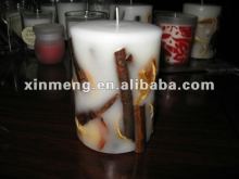 cinnamon candles/candle with cinnamon