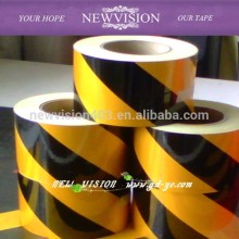 2 inch*50M Yellow and Black hazard warning reflective Tapes