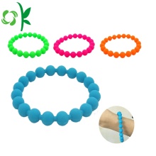 Chew Beads Bracelets Popular Food-safe Silicone Teether