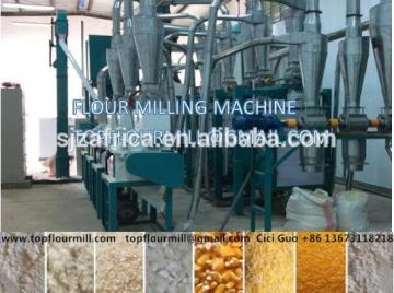 China maize milling machinery 20t maize flour