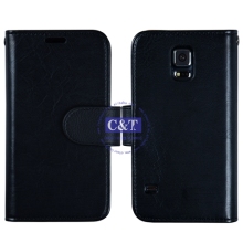 C&T C. Tunes Bling Glitter Folio Leather Case for Galaxy S5