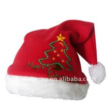Promotional red christmas hats and caps manufacturers