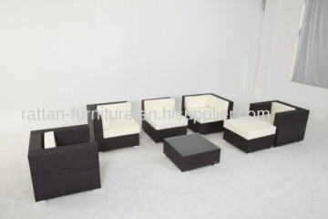 Outdoor Garden Rattan Furniture Living Room Sofa 