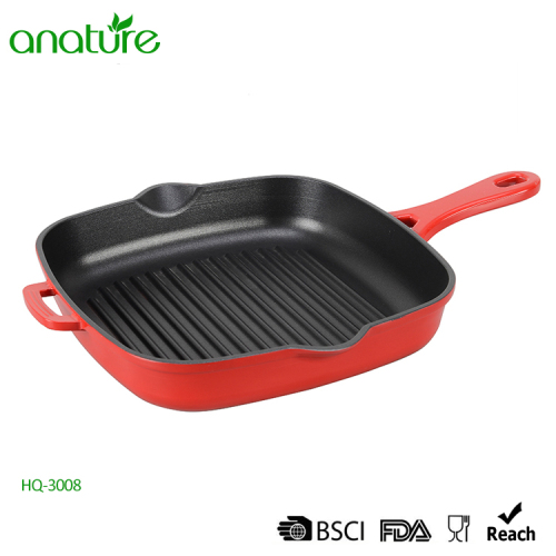 Square Grill Pan Aluminum Non Stick Cookware