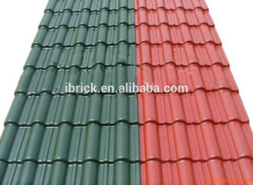 PVC plastic roof tile/corrugated plastic pvc roof tile/synthetic resin pvc roof tile