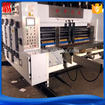 semi-auto corrugated cardboard printer machine