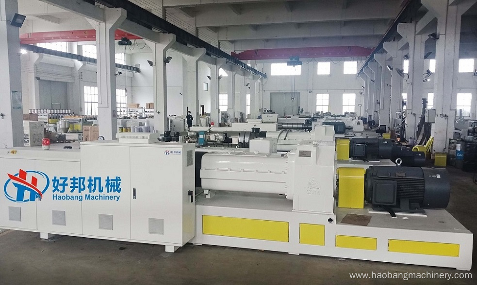 SPC FLOORING EXTRUSION MACHINE