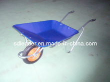 Wheel Barrow with Metal Tray