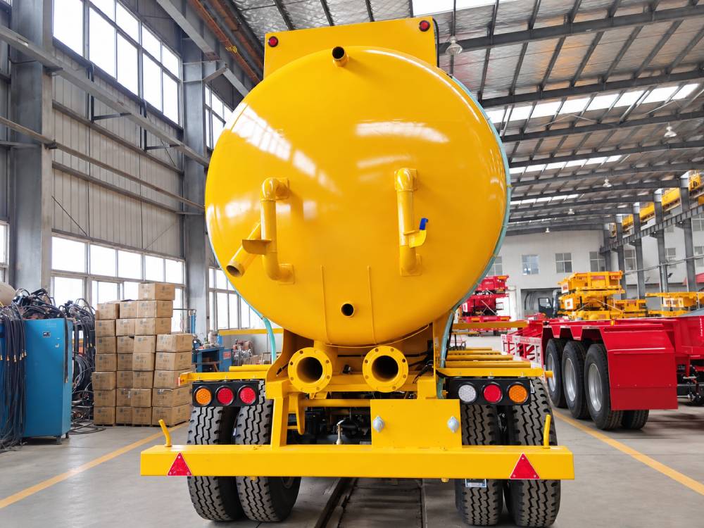 Вакуумный прицеп из углеродистой стали Carbon Steel Vacuum Trailer