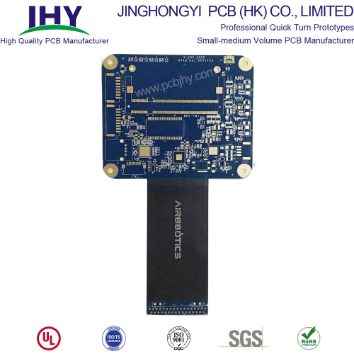 8-layer Through-hole Rigid Flexible PCB