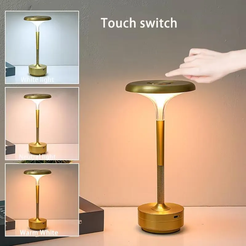 Modern Touch-Control Ambient Lamp for Cafes and Restaurants