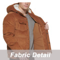 Corduroy Men's Down Jacket