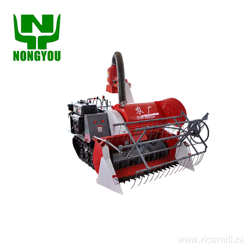 Rice Combine Harvester Wheat Cutter Mini Harvester