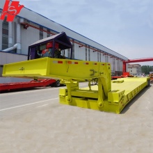 China Manufacture 3 Line 6 Axle Low Bed Semi Trailer 40 Ft 3 Axle Low Bed Semitrailer for Sale