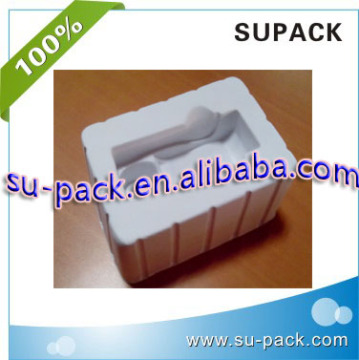 2015 High quality PVC Cosmetics flocking blister packing