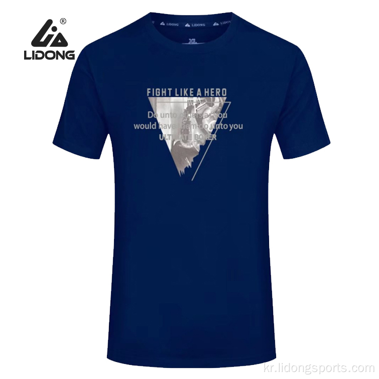 맞춤 운동 티셔츠 그래픽 T 셔츠