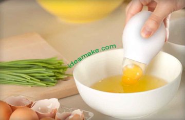Quirky Pluck Egg Yolk Extractor and Separator New 2015