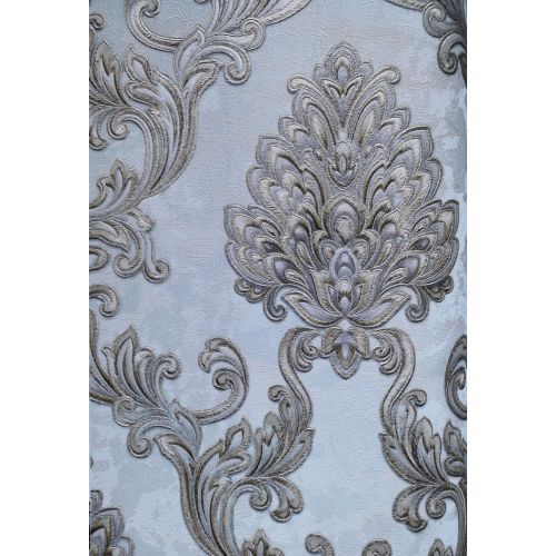 CE Disetujui Rumah Dekoratif 350g 106cm Wallpaper PVC