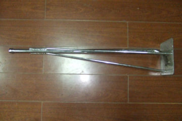 Customized Steel Frame Tube Parts , Chromeplate Steel Tube Pipe