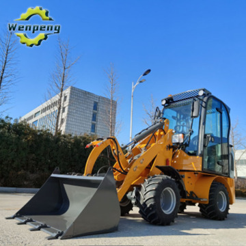 Garden Wheel Loader 600kg Mini Loader With Cab