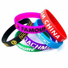 Manufactory Direct Silicon ID Hand Medical Silicone Bracelets for Diabetes
